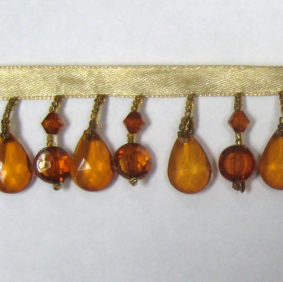 GLASS BEADED FRINGE GLASS BEADED FRINGE